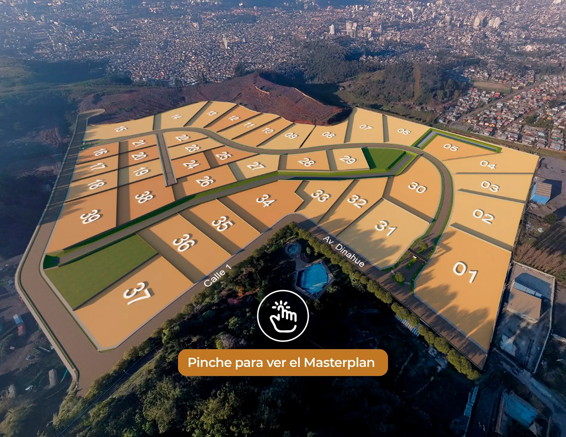 Mapa Parque 4 Esquinas